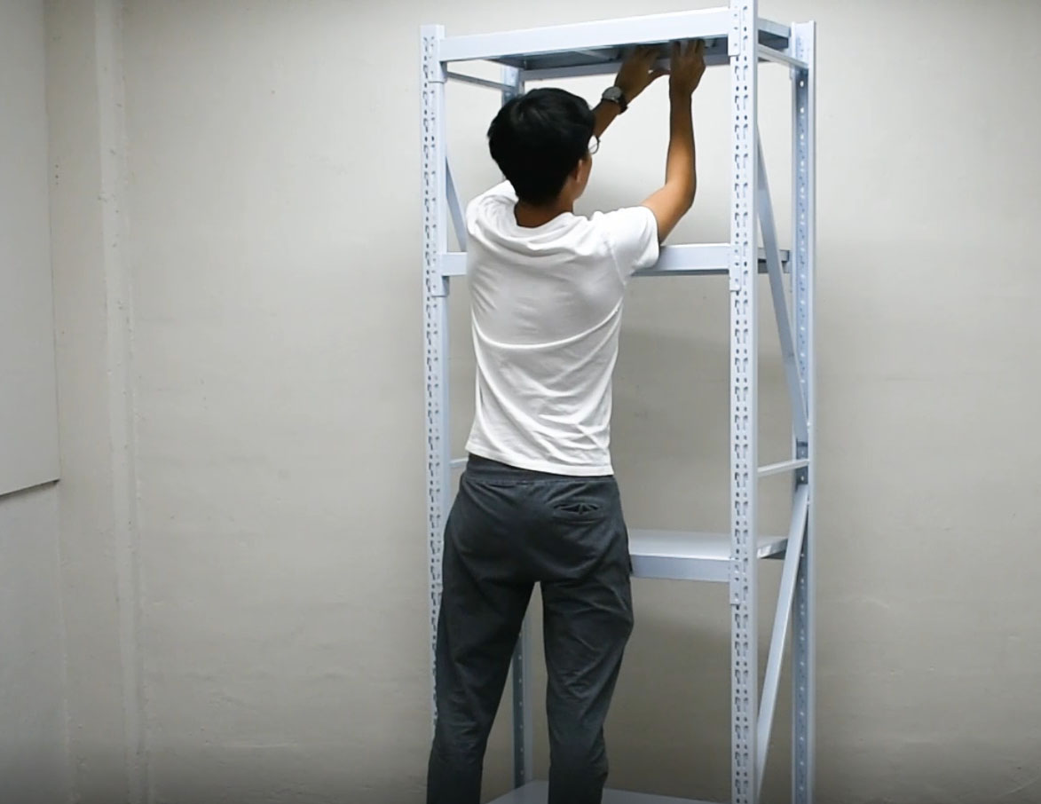 DIY Storage Rack Self Installation