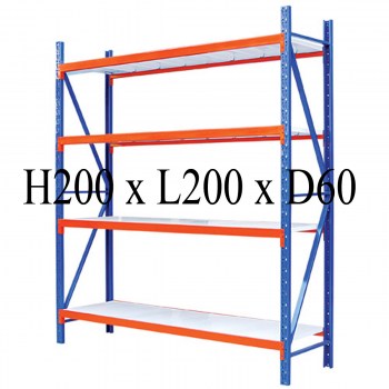Warehouse Rack H200 x L200 x D60cm